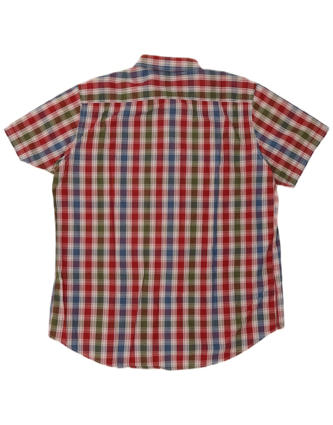 Cămașă pentru bărbați Carrera cu mânecă scurtă, cu ajustare normală, 2XL, bumbac cu carouri multicolore