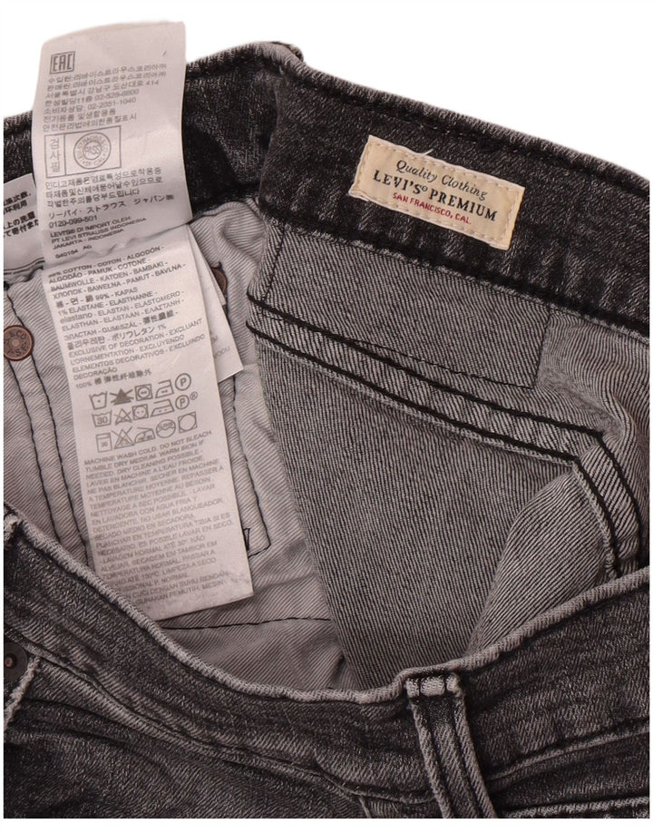 Blugi slim pentru bărbați Levi's W30 L32 bumbac gri