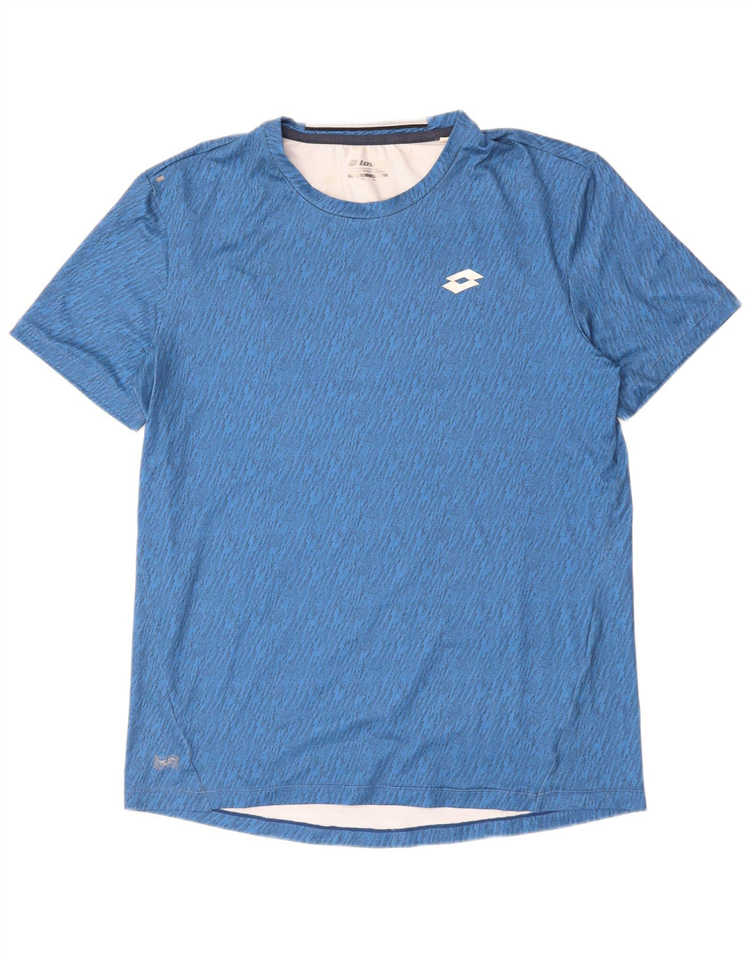 Tricou Bărbați Lotto Top XL Blue Houndstooth