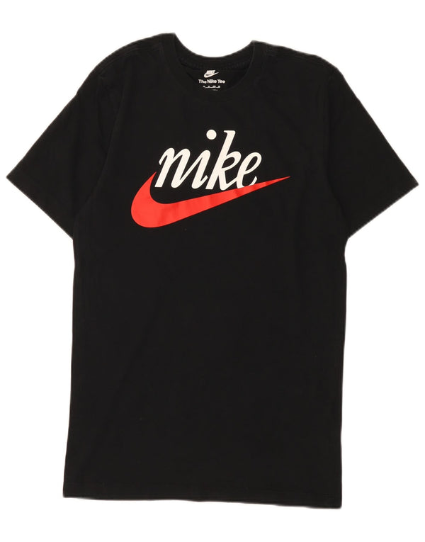 Tricou grafic pentru bărbați Nike Top XS Bumbac negru