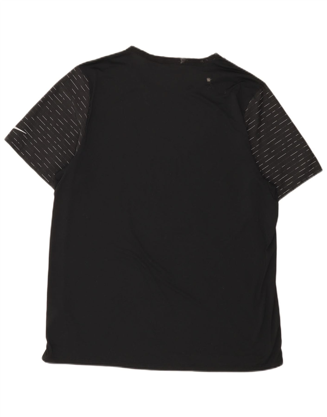 Tricou pentru bărbați Nike Dri Fit Top XL, poliester cu dungi negre