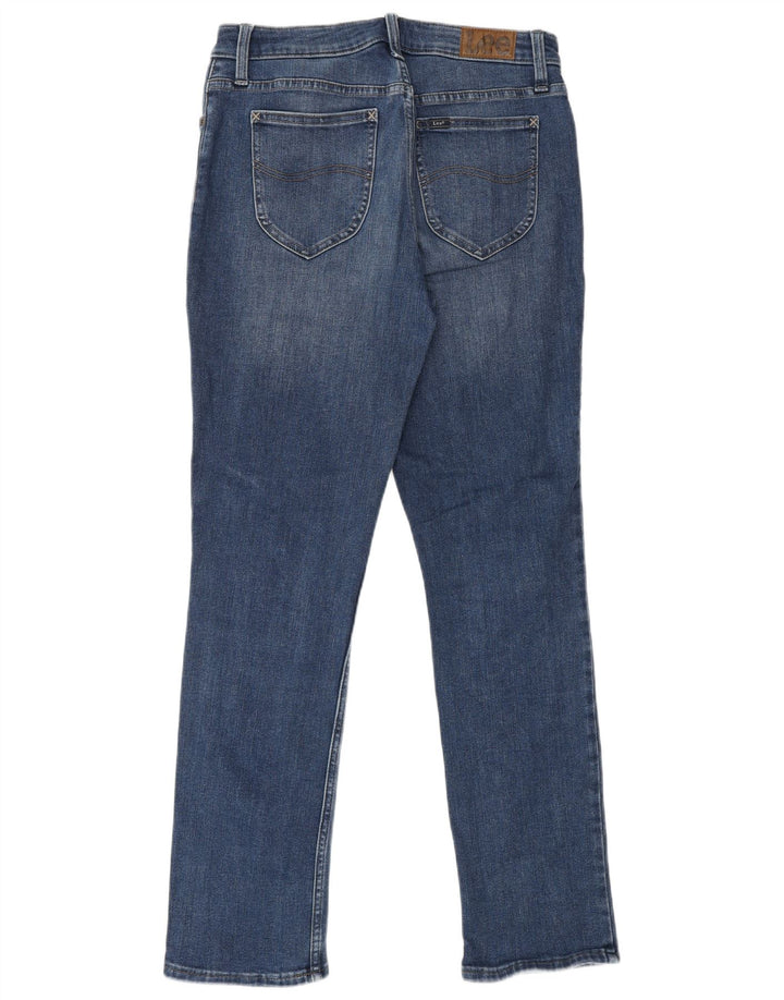 Blugi drepti LEE pentru femei cu talie medie, cu talie medie, L31, bumbac albastru