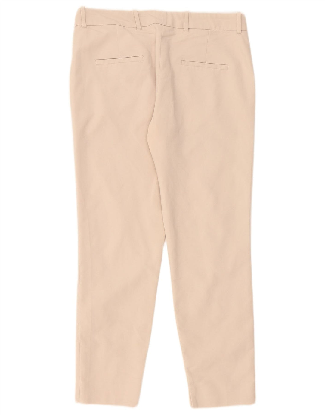 Pantaloni chino slim pentru femei Zara L32 L28 Bej
