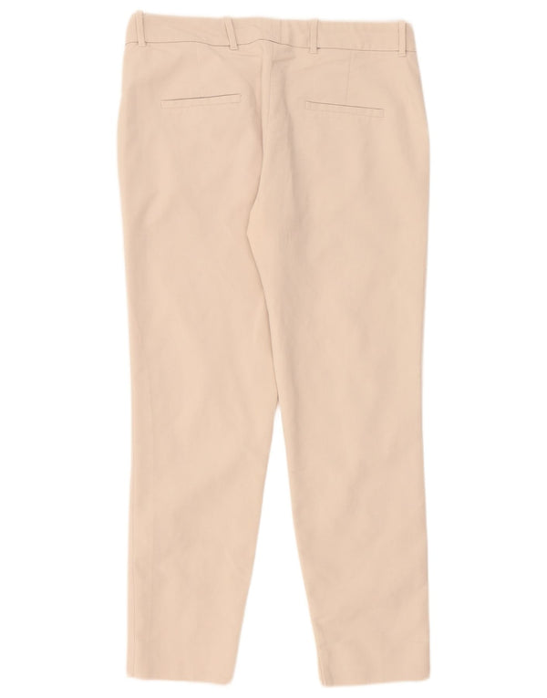 Pantaloni chino slim pentru femei Zara L32 L28 Bej