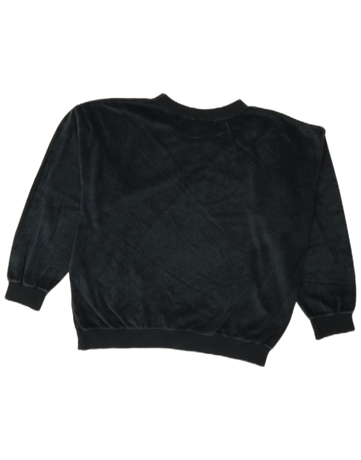 CANDA Pulover supradimensionat pentru femei UK 10 Bumbac verde mic