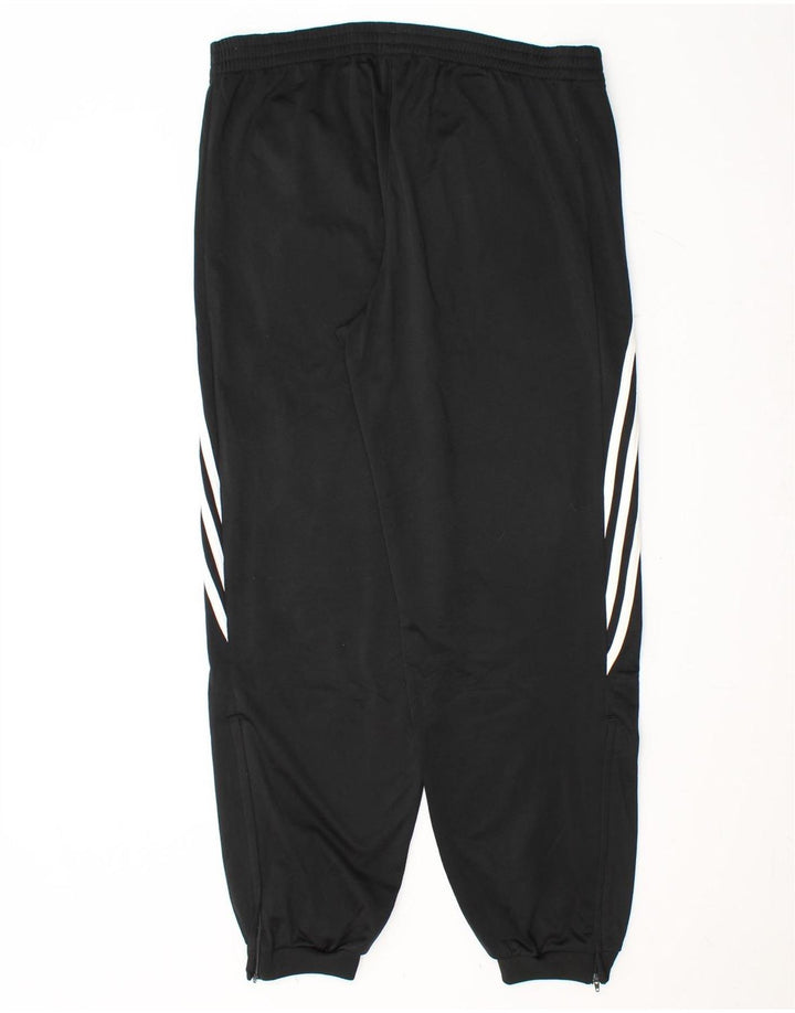 Pantaloni de trening pentru bărbați ADIDAS Joggeri mari, negru, poliester