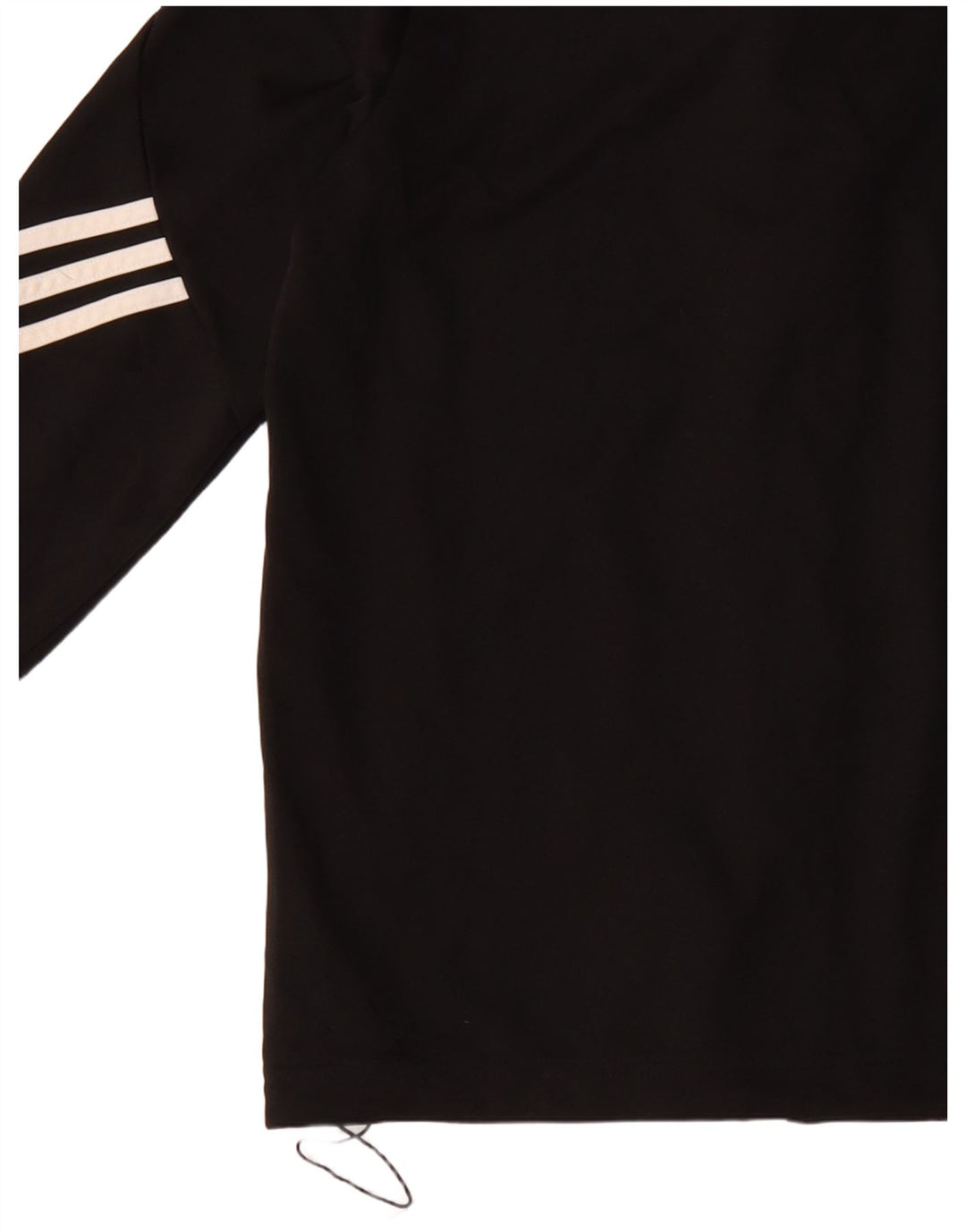 Adidas Boys Climalite Trening Top Jachetă 13-14 ani Poliester negru