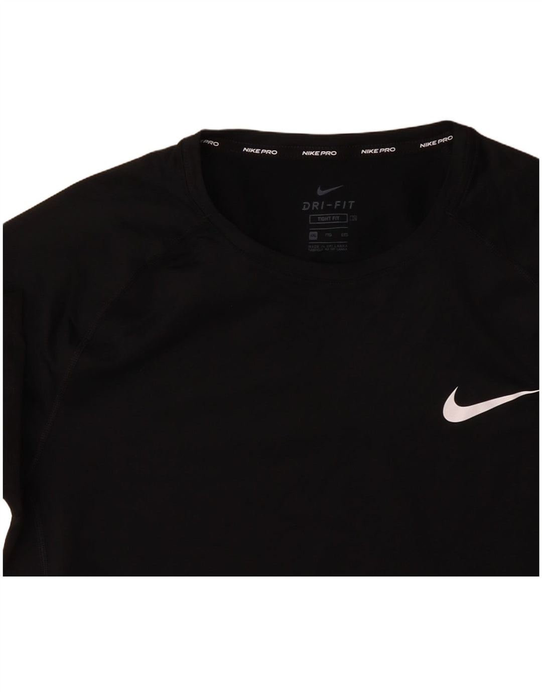 Tricou pentru bărbați NIKE Tight Fit Top 2XL poliester negru