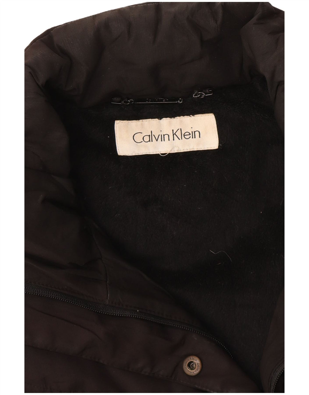 Gilet căptușit pentru femei CALVIN KLEIN UK 12 Medium Black