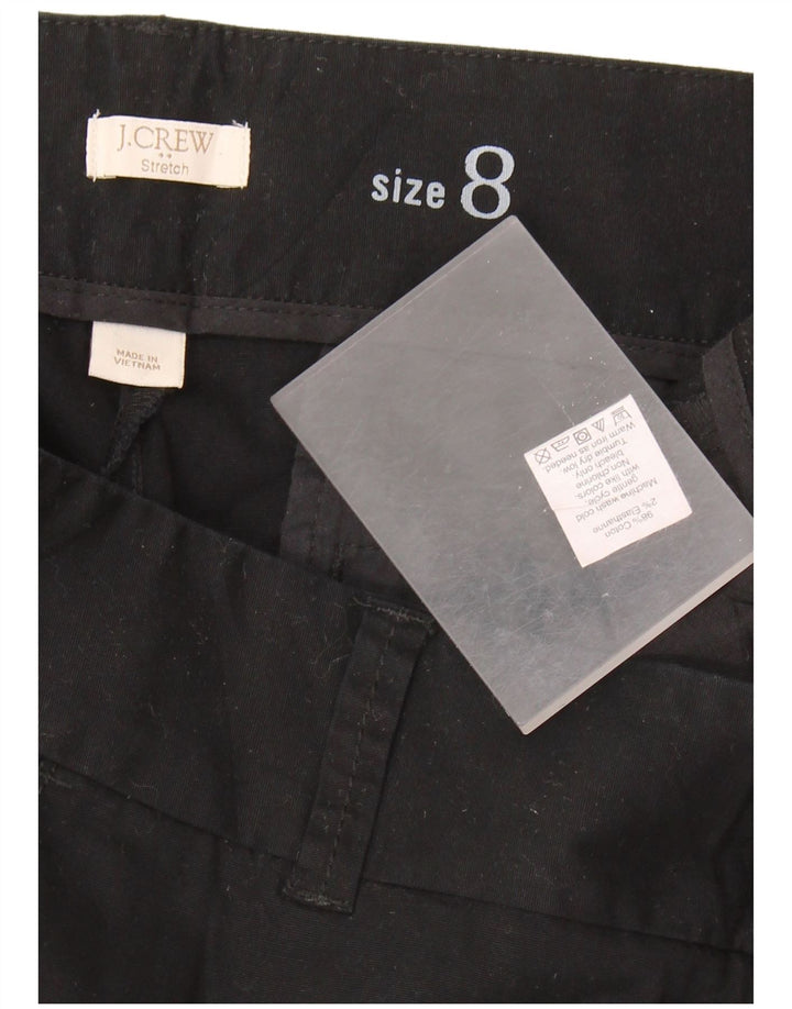 Pantaloni scurti chino Frankie J. CREW pentru femei US 8 Medium W34 Bumbac negru