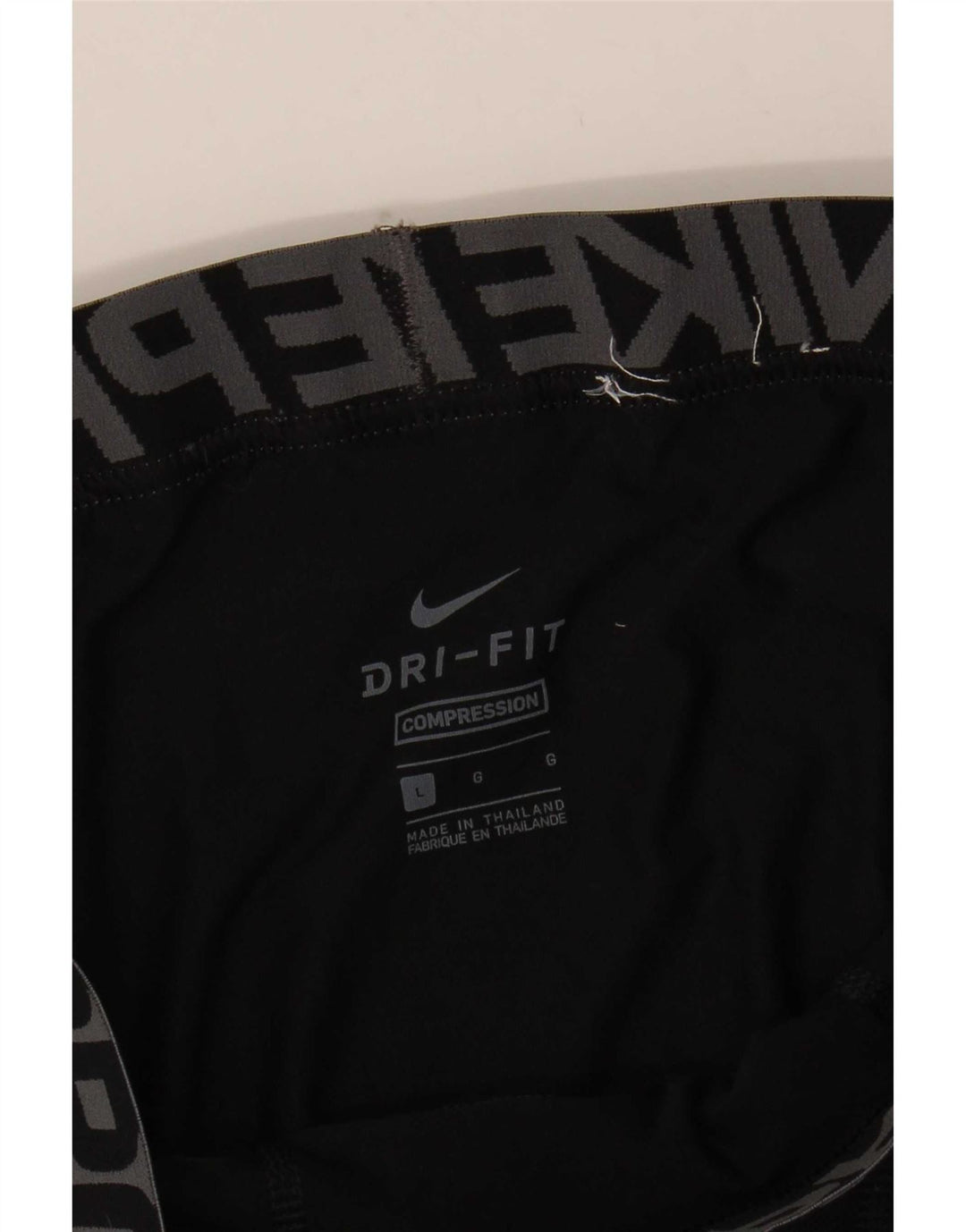 Leggings grafic Nike Dri Fit pentru bărbați, mari, negri