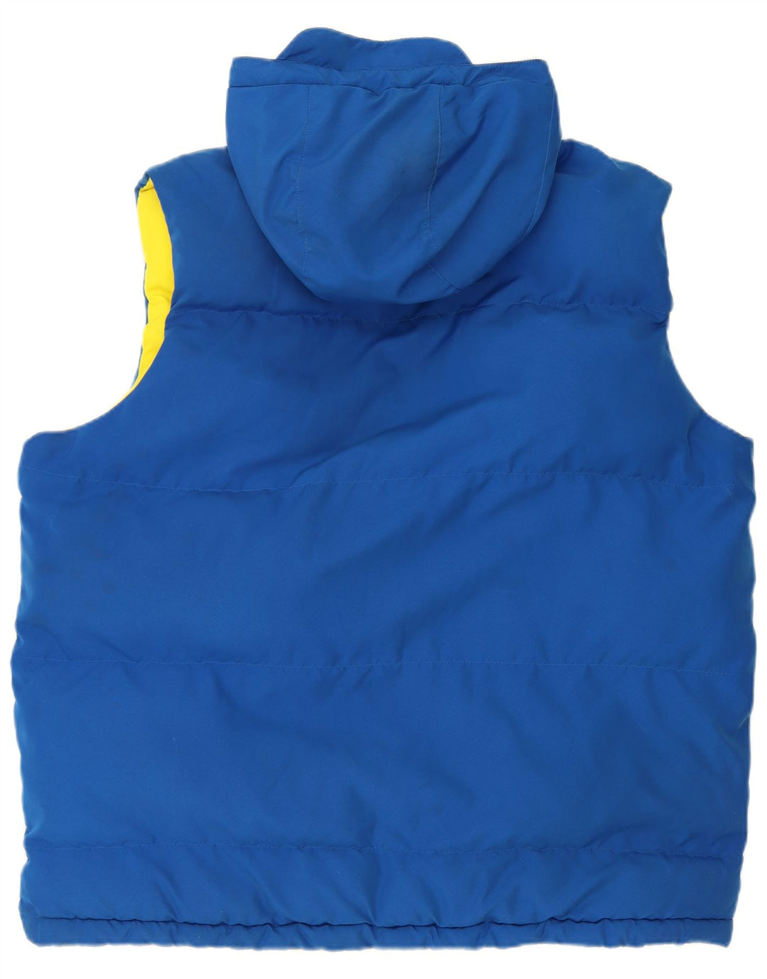 Gilet căptușit reversibil cu glugă ADIDAS UK 42 XL Albastru