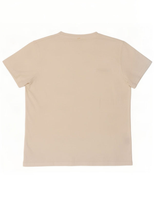 Pierre Cardin Bărbați Tricou Top Medium Alb Bumbac