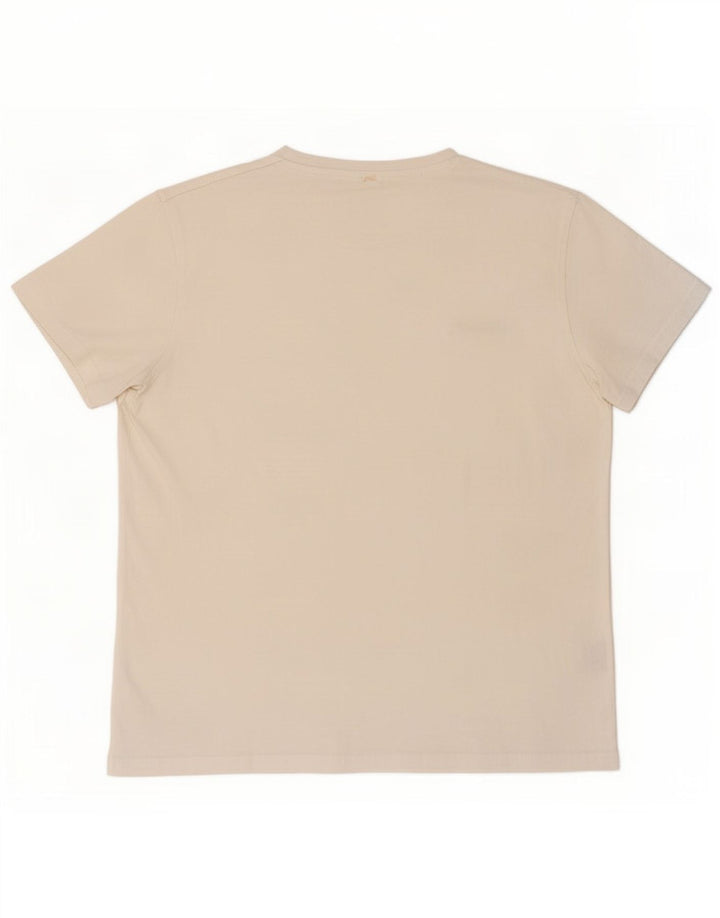 Pierre Cardin Bărbați Tricou Top Medium Alb Bumbac