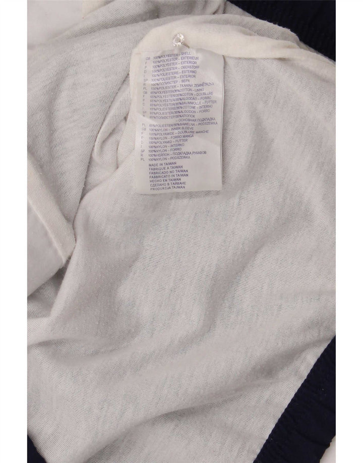 Jachetă de trening Reebok pentru femei UK 12 Medium Bleumarin Colorblock