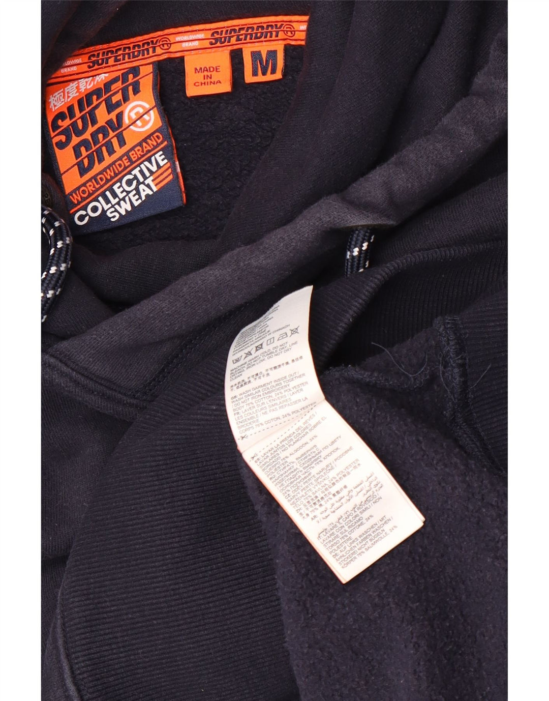 Pulover SUPERDRY pentru bărbați, bumbac, albastru bleumarin