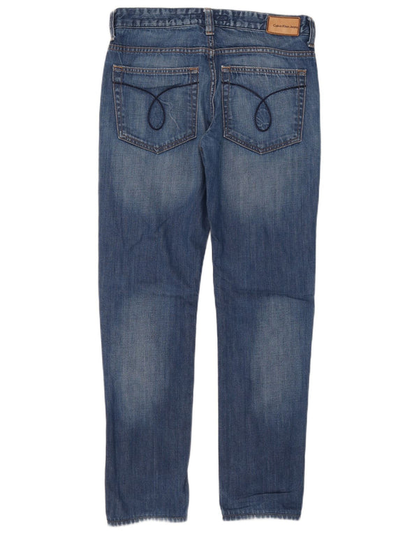 Blugi slim pentru femei Calvin Klein W30 L32 Bumbac albastru