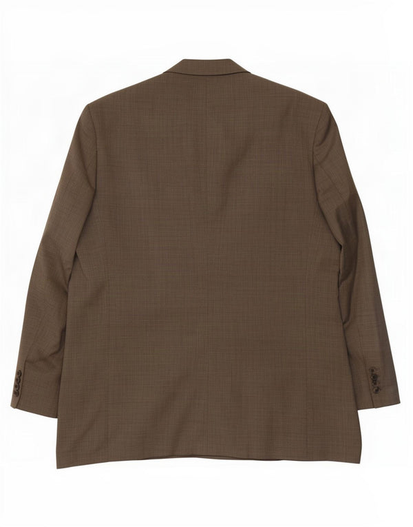 Jachetă pentru bărbați Marks & Spencer, cu 3 nasturi, UK 48 2XL Lână bej