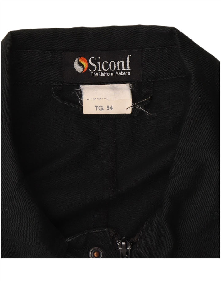 Jachetă militară vintage pentru bărbați IT 54 2XL poliester negru