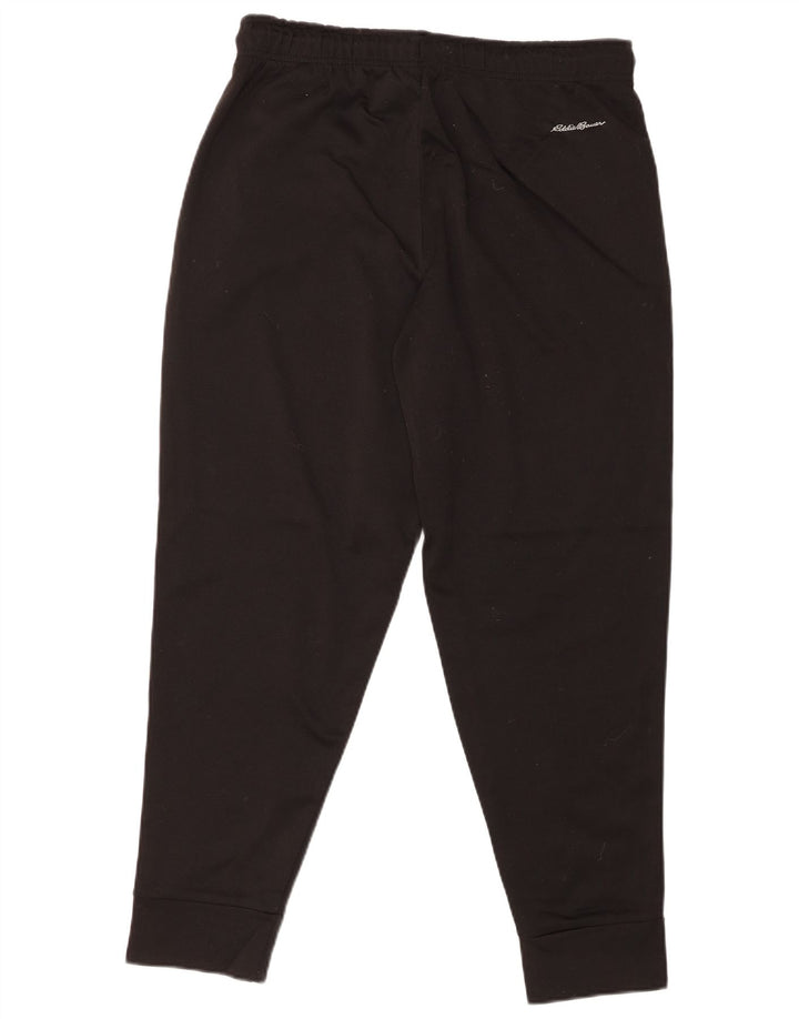 EDDIE BAUER Pantaloni de trening pentru bărbați Joggeri Poliester mediu negru