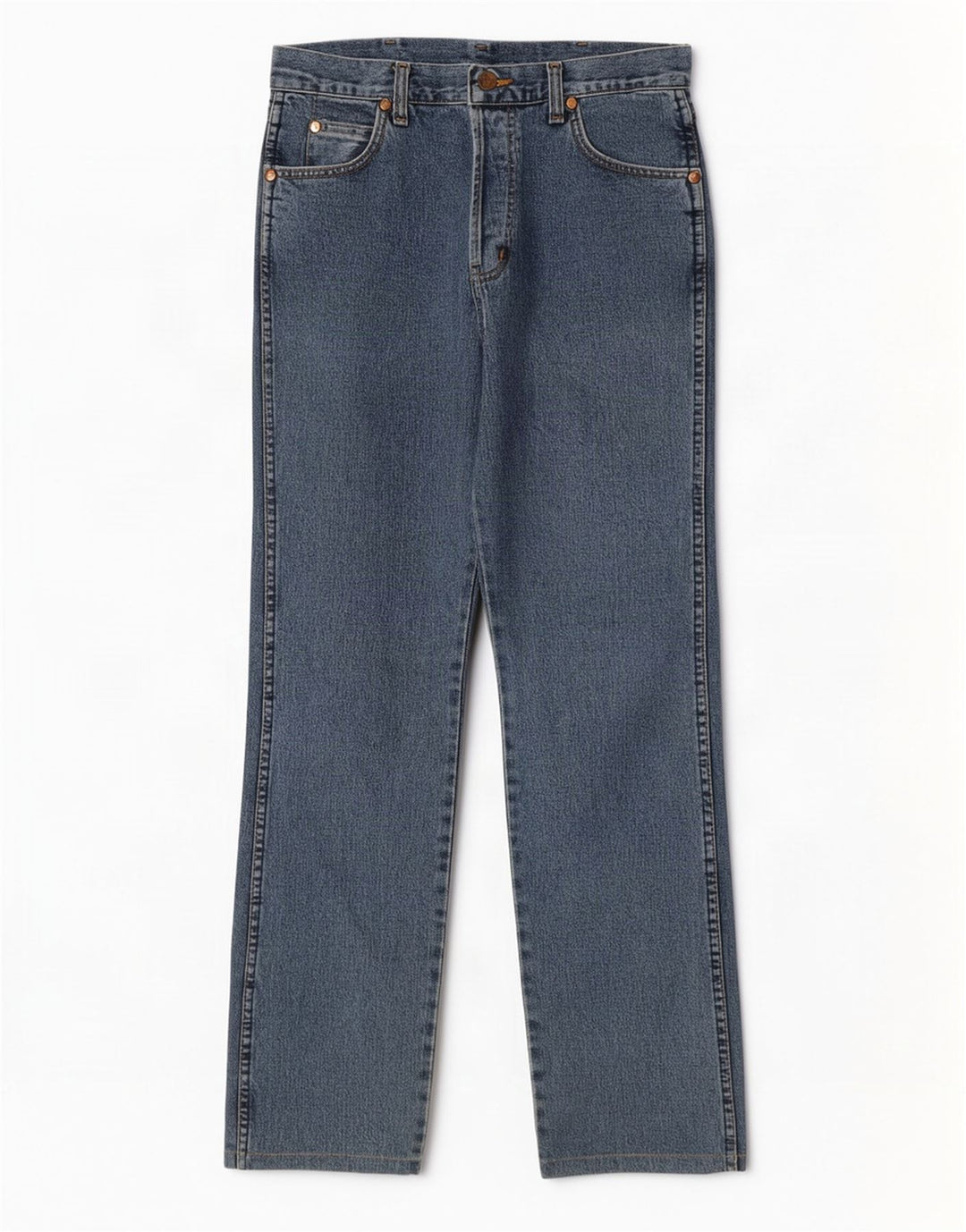 Blugi drepți Wrangler Evolution pentru bărbați W30 L31 Bumbac albastru