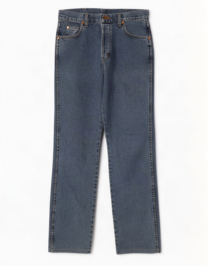 Blugi drepți Wrangler Evolution pentru bărbați W30 L31 Bumbac albastru