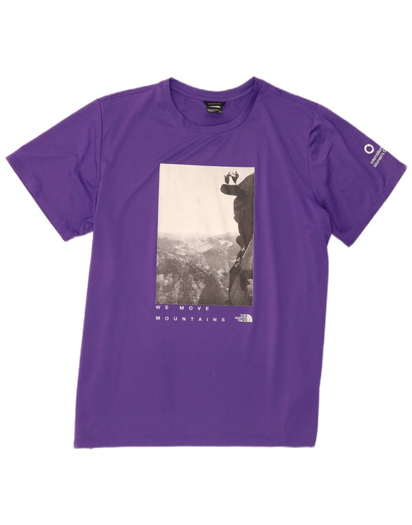 Tricou grafic The North Face pentru femei Top UK 20 2XL Violet Poliester