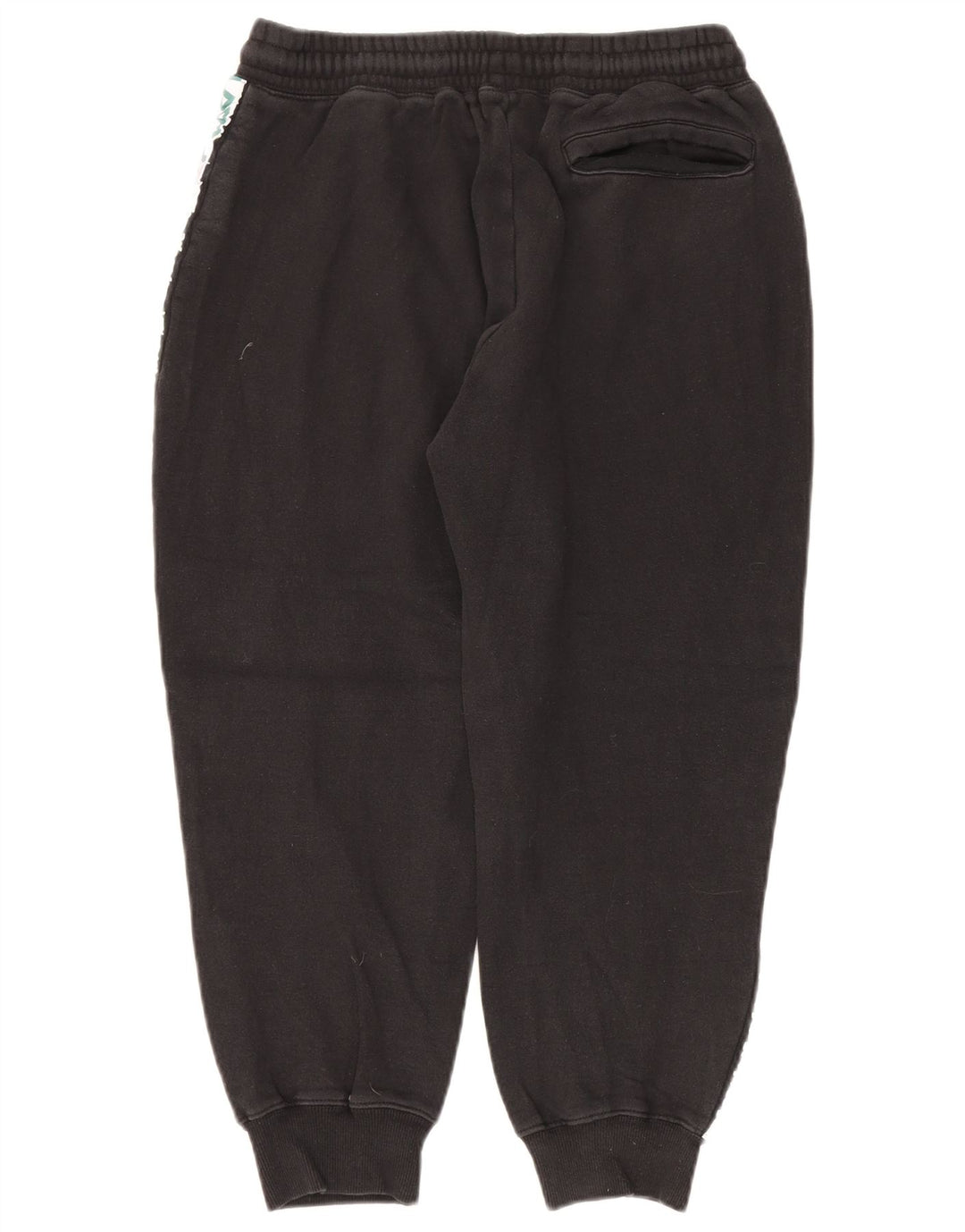 Pantaloni de trening cu grafica Fila pentru barbati Joggeri bumbac mediu negru