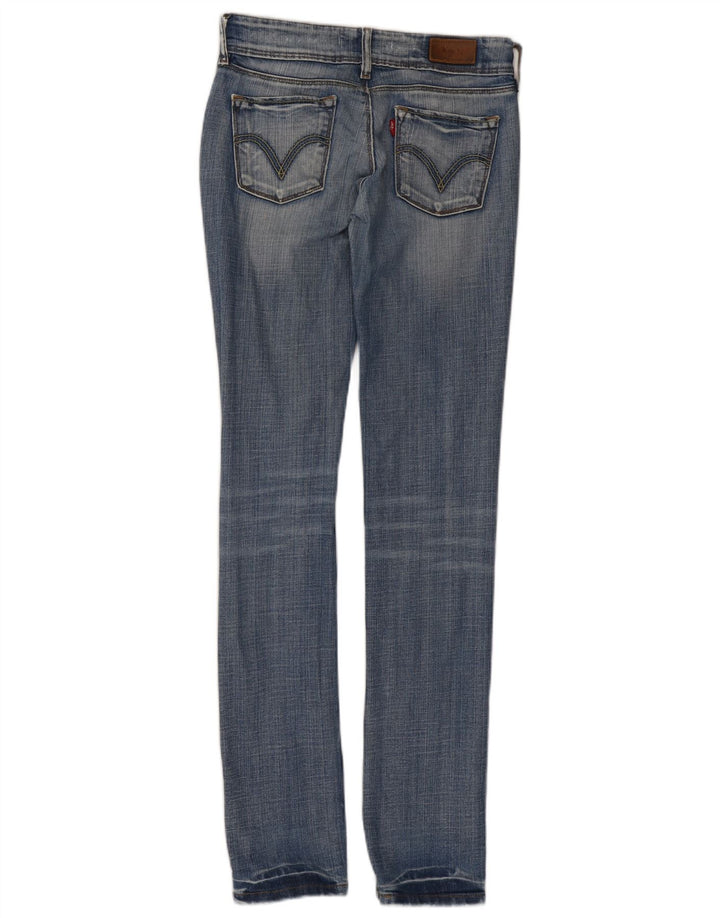 Blugi Levi's 571 Slim pentru femei W28 L34 Bumbac albastru