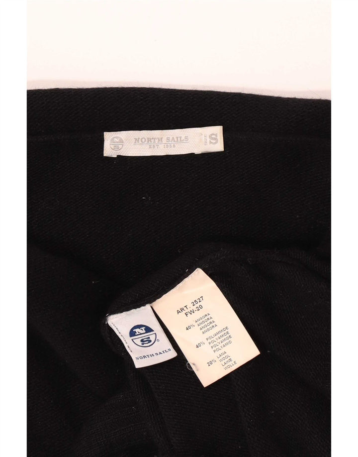 North Sails Pulover cu gât rulat pentru femei UK 8 Small Black Angora