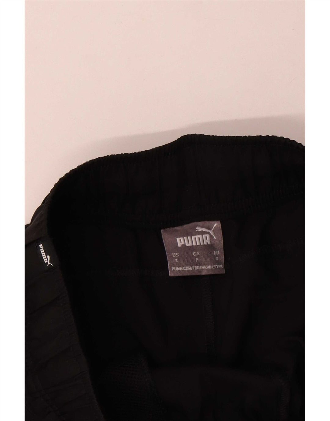 Pantaloni scurti sport grafic Puma pentru bărbați, poliester negru mic