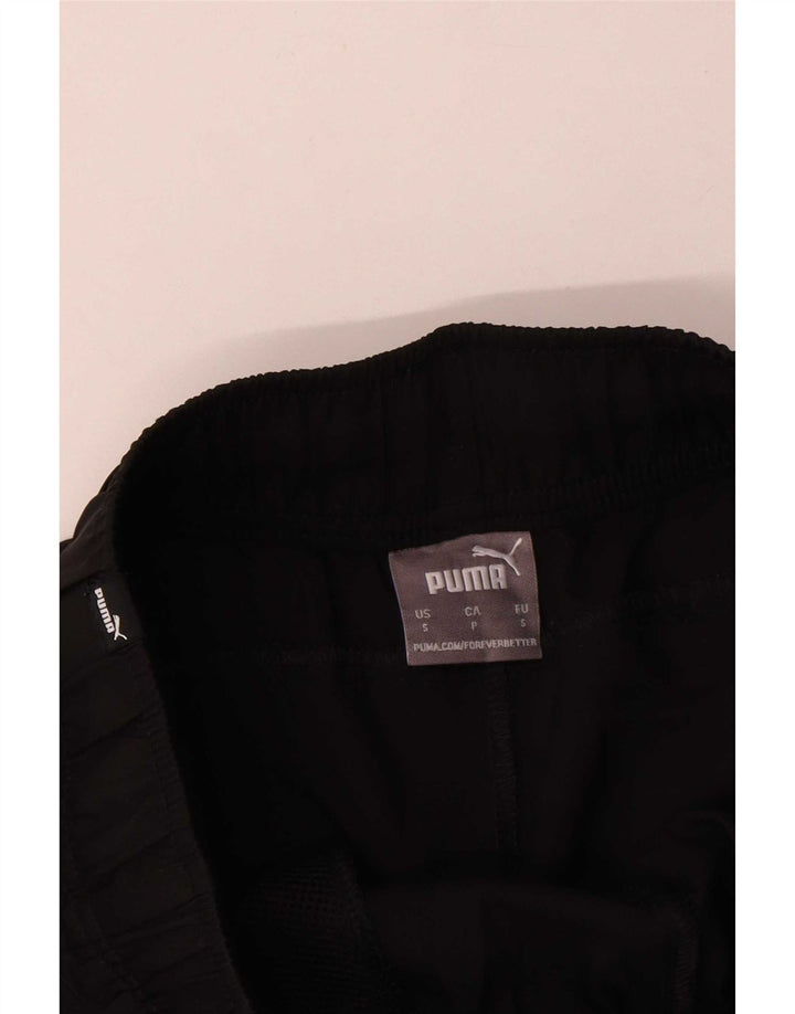 Pantaloni scurti sport grafic Puma pentru bărbați, poliester negru mic