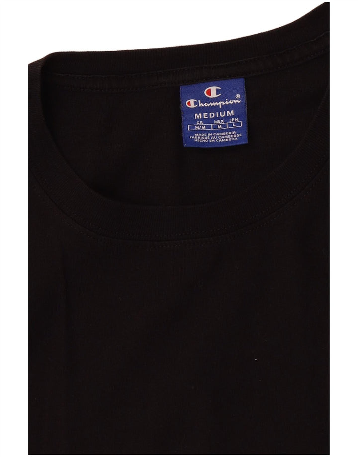 Tricou crop pentru femei CHAMPION Top UK 14 Medium Negru