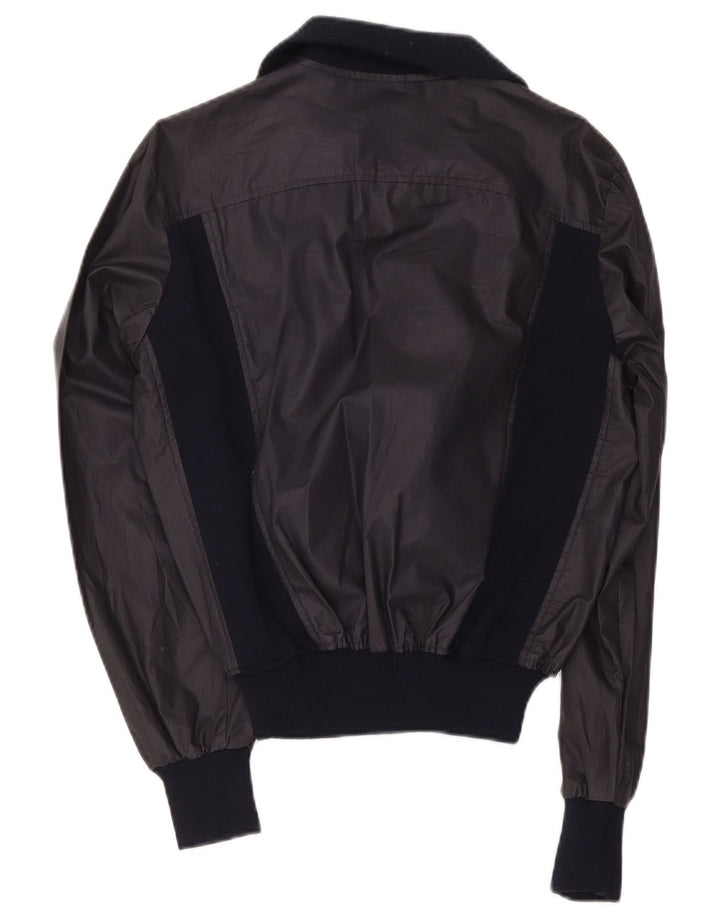 Jachetă Bomber Vintage pentru femei IT 48 XL Bleumarin Poliester color bloc
