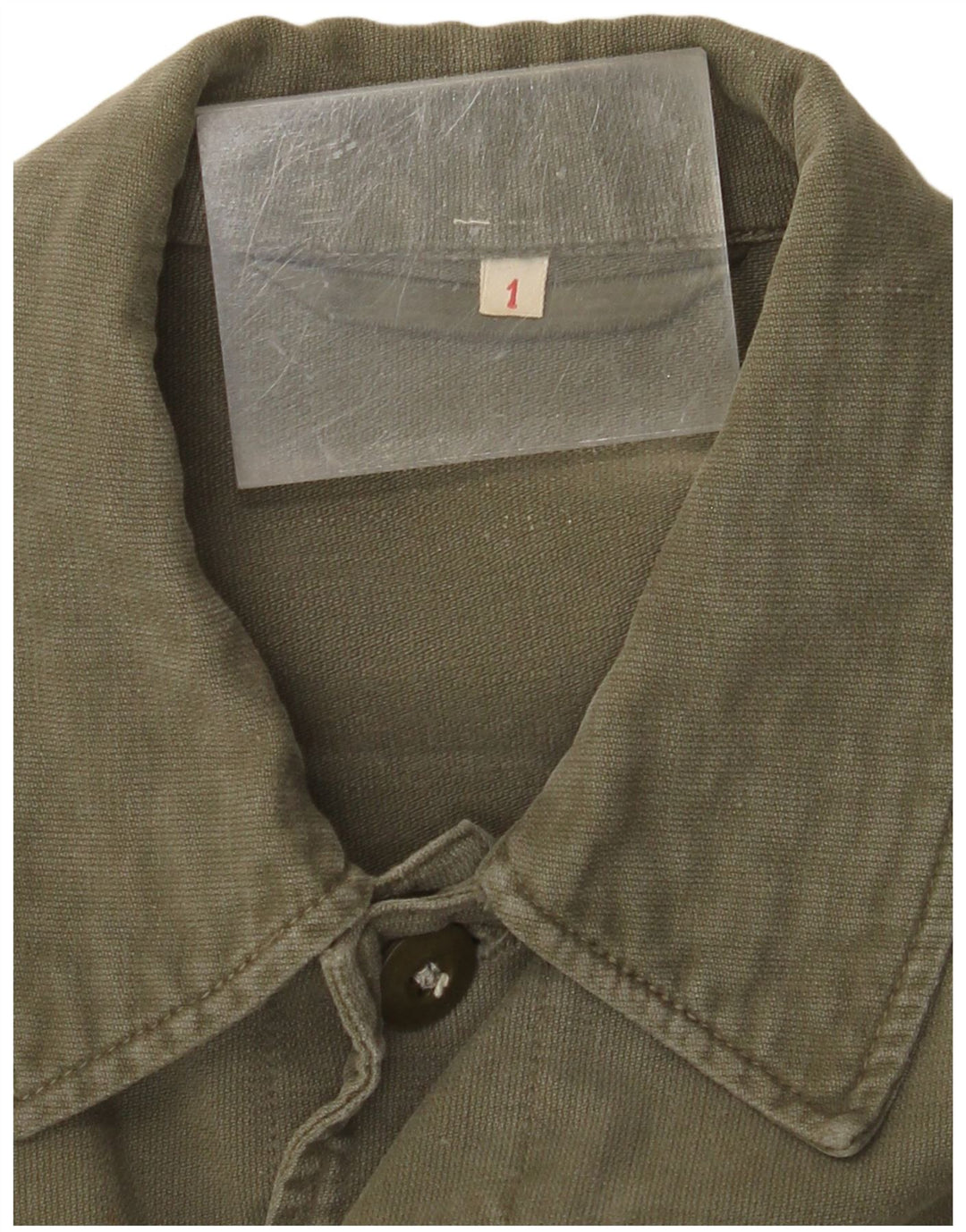 Jachetă militară vintage pentru bărbați UK 36 Small Khaki