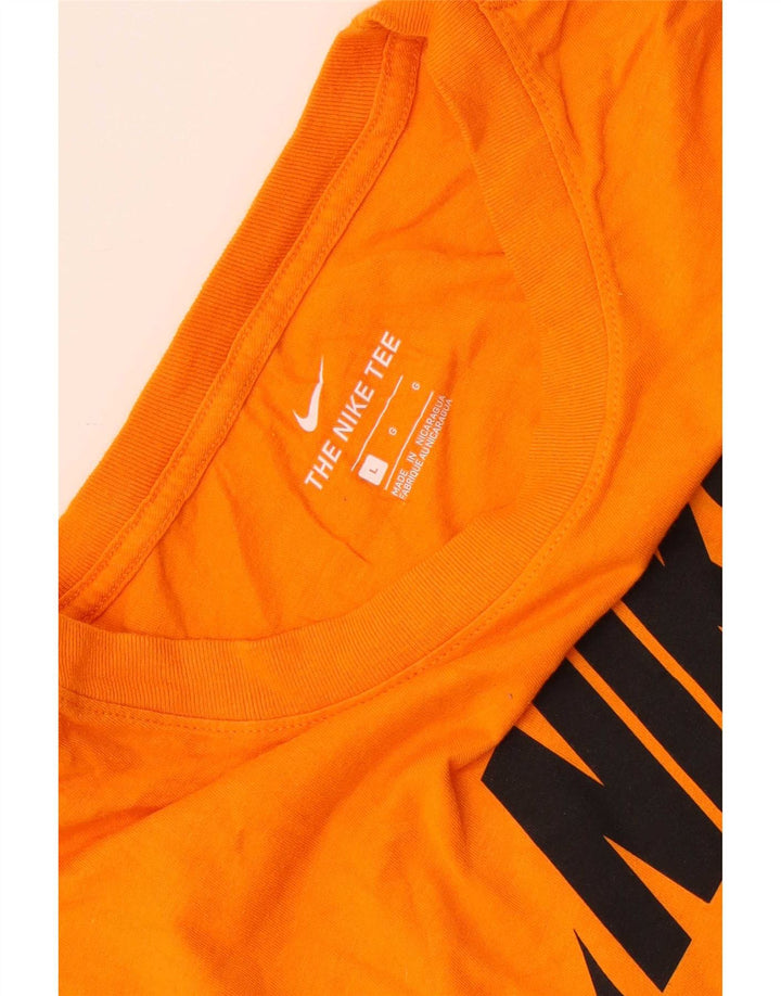 Tricou grafic Nike pentru bărbați Top mare portocaliu