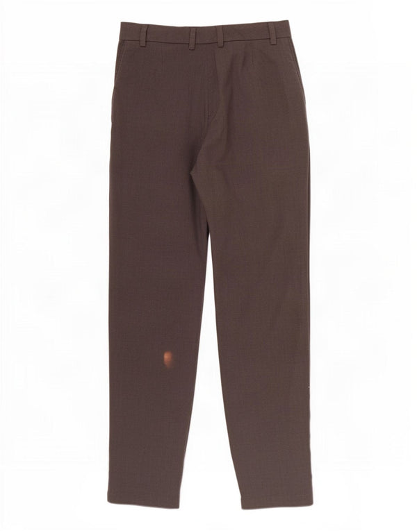 Pantaloni casual drepti pentru femei Marks & Spencer UK 8 Small W27 L30 Gri
