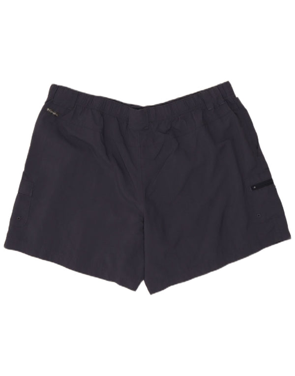 Pantaloni scurți cargo pentru bărbați COLUMBIA XL W38 Nailon bleumarin