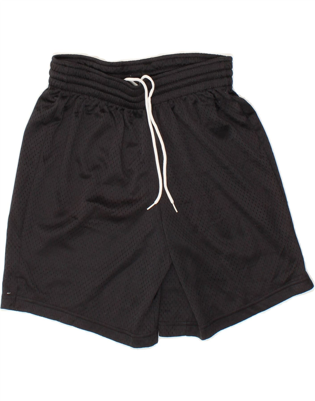 CHAMPION Boys Sport Shorts 11-12 Years  Black Polyester Vintage Champion and Second-Hand Champion from Messina Hembry 