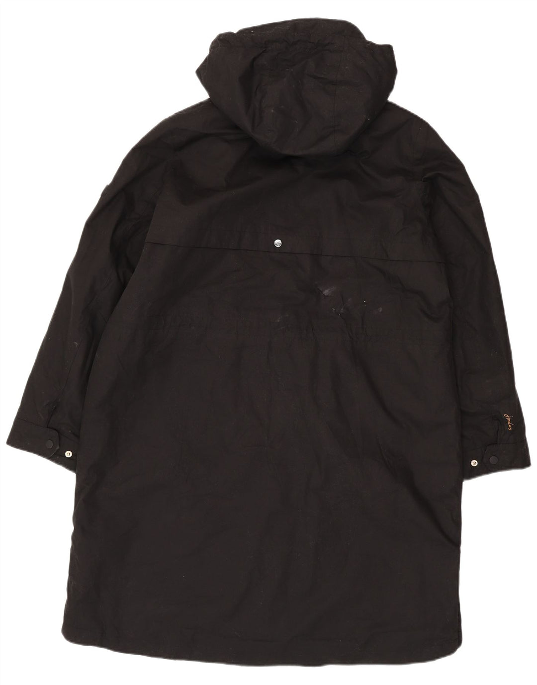 Jachetă parka cu glugă Joules pentru femei UK 18 XL poliester negru