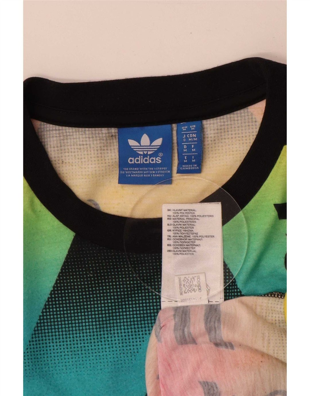 Tricou grafic pentru bărbați Adidas Top Mediu Poliester multicolor