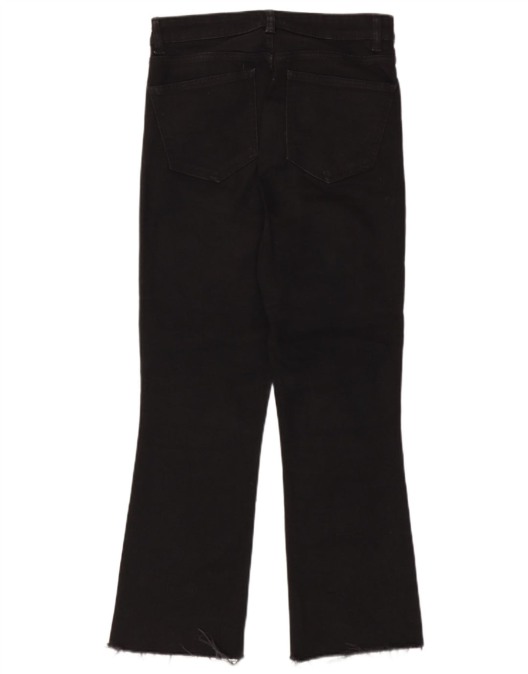 Blugi Zara Femei Bootcut EU 40 Medium W30 L27 Negri