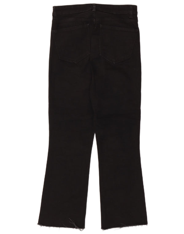 Blugi Zara Femei Bootcut EU 40 Medium W30 L27 Negri
