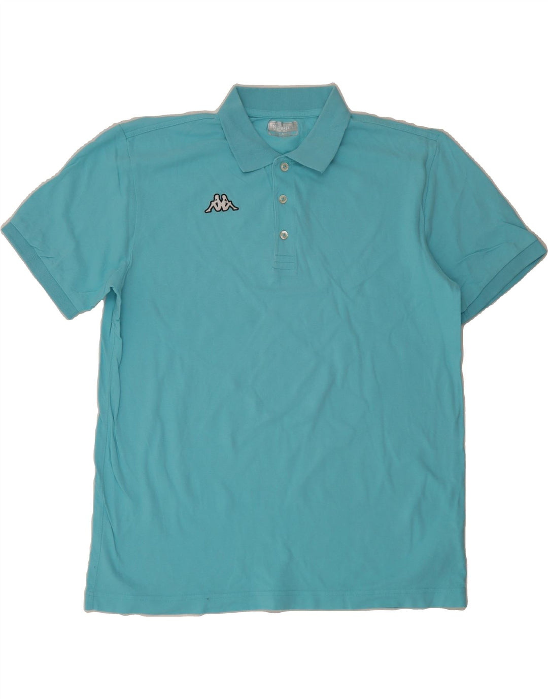 KAPPA Mens Polo Shirt 2XL Blue Cotton Vintage Kappa and Second-Hand Kappa from Messina Hembry 
