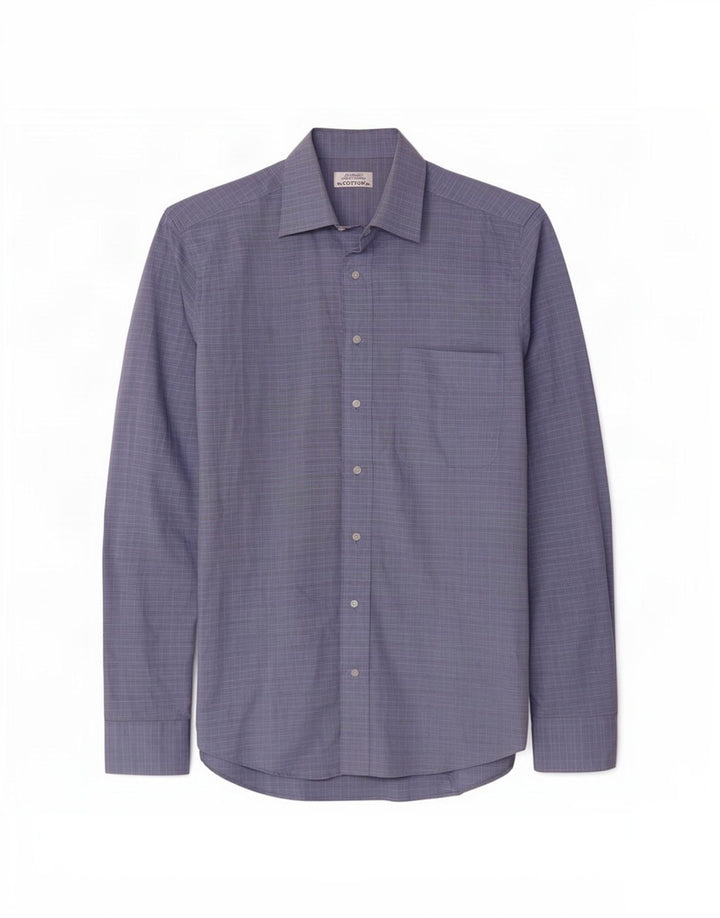 Cămașă pentru bărbați St. Bernard Mărimea 39 15 1/2 Medium Blue Check
