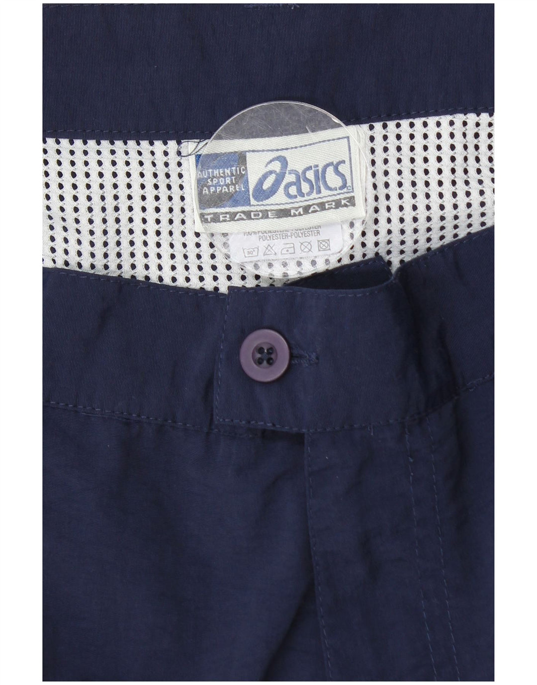Pantaloni scurti chino ASICS pentru femei, mediu W28, poliamidă bleumarin