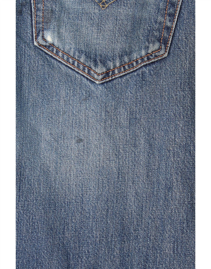 Blugi drepti pentru bărbați Levi's 501 W36 L30 Bumbac albastru