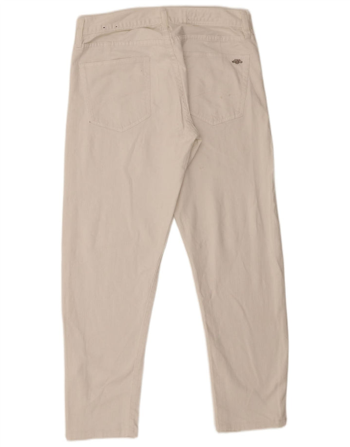 Blugi slim pentru bărbați Armani Exchange L33 L28 Bumbac alb