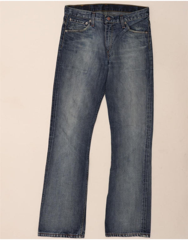 Blugi Levi's 507 Bootcut W31 L34 Bumbac albastru