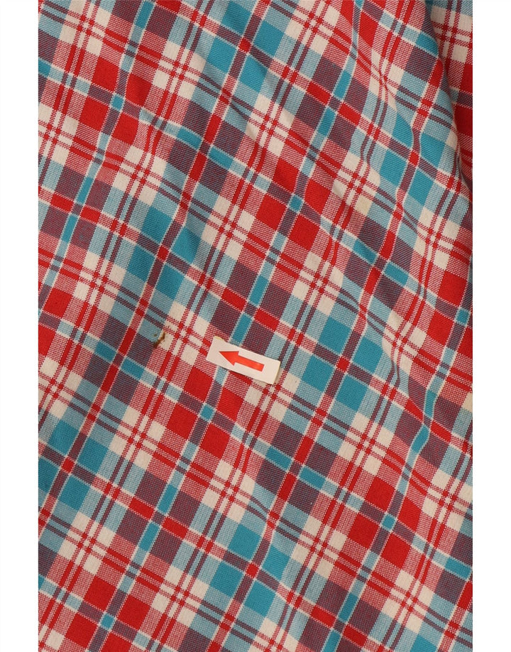 Fusta de damă vintage cu talie înaltă în formă de A W26, mică, multicoloră